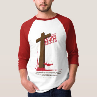 Camiseta Lo que Jesús hizo por ti