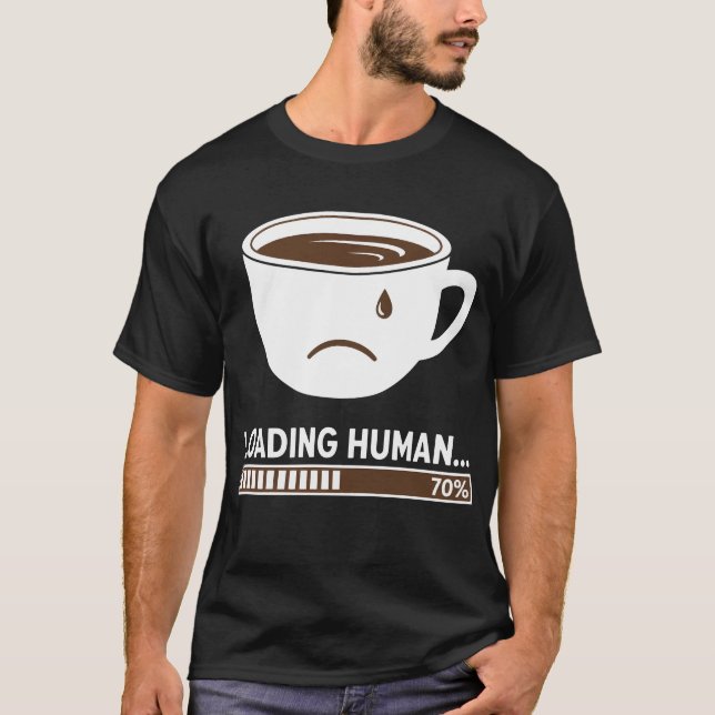 Camiseta Loading Human… (Frente)