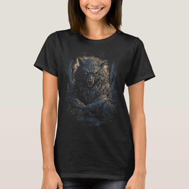 Camiseta Lobisomem Cachorro Cerberus Hellhound Mythos 5 (Frente)