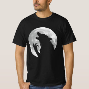 Camiseta Lobisomem Diversão Festa de Lua Cheia