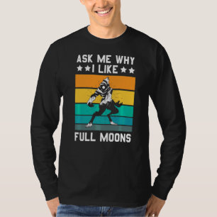 Camiseta Lobisomem Eu Gosto De Lua Cheia