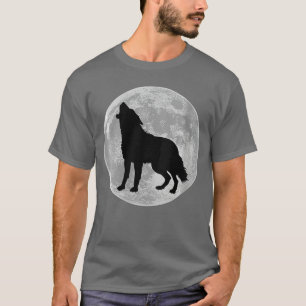 Camiseta Lobisomem Feminino Halloween Lua Cheia Lobo Assust