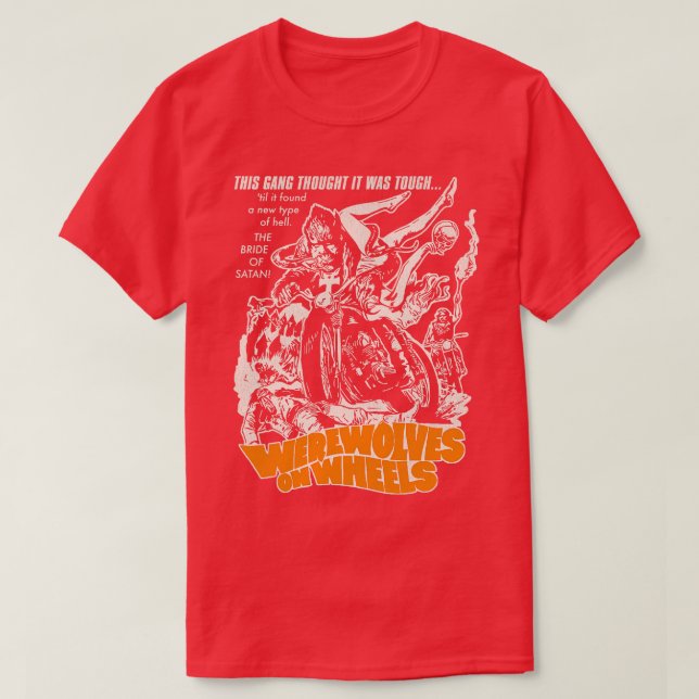 Camiseta Lobisomens em Rodas (Frente do Design)