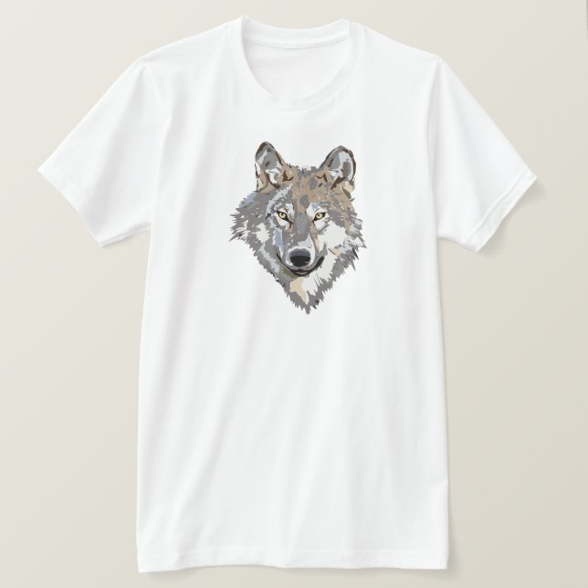 Camiseta lobo (Frente do Design)