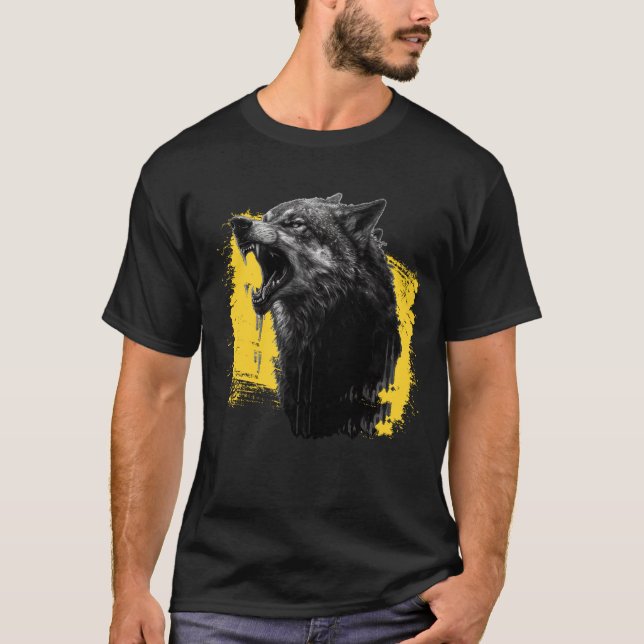 Camiseta Lobo  (Frente)