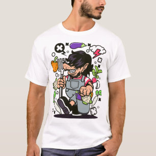 Camiseta Lobo agricultor