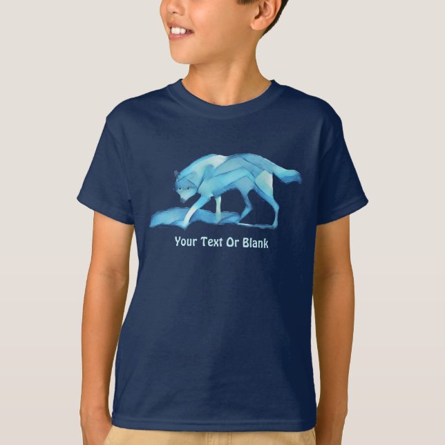 Camiseta Lobo Azul (Frente)