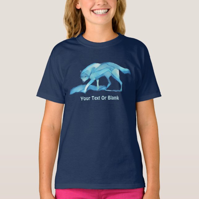 Camiseta Lobo Azul (Frente)