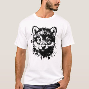 Camiseta Lobo Bebê