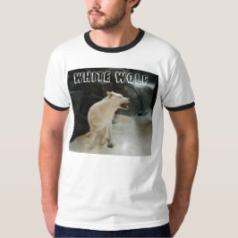 Camiseta Lobo Branco
