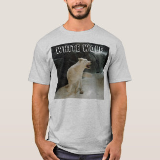 Camiseta Lobo Branco