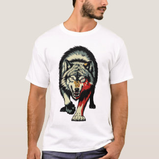 Camiseta Lobo Caçador