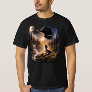 Camiseta Lobo Canadense Idiota Pássaro Mergulhão – mergulhã
