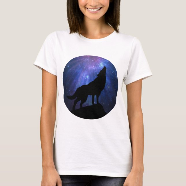 Camiseta Lobo Celestial (Frente)