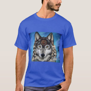 Camiseta Lobo Cinzento