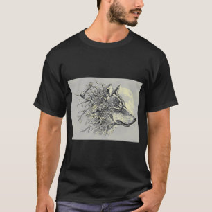 Camiseta Lobo Cinzento