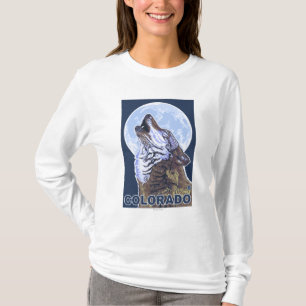 Camiseta Lobo cinzento HowlingColorado