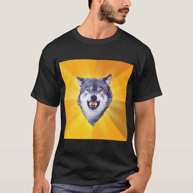 Camiseta Lobo da coragem (Frente)
