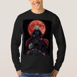 Camiseta Lobo da Lua Carmesim Ronin