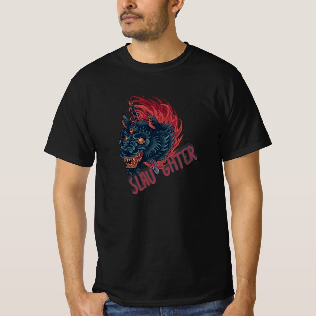 Camiseta Lobo da Matança (Frente)