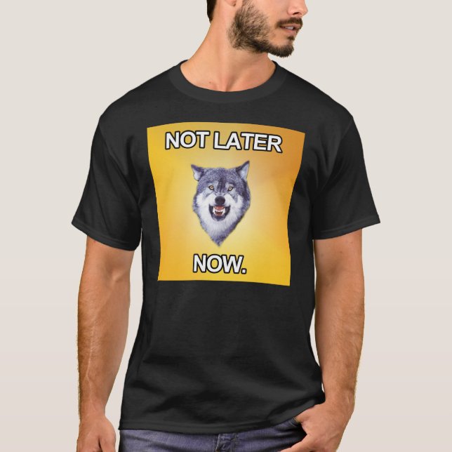 Camiseta Lobo da motivação (Frente)