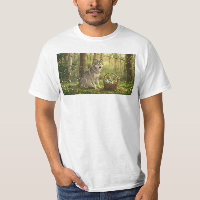 Camiseta Lobo da Páscoa  (Frente)