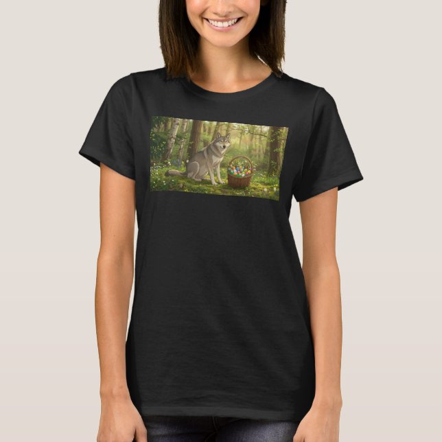 Camiseta Lobo da Páscoa  (Frente)