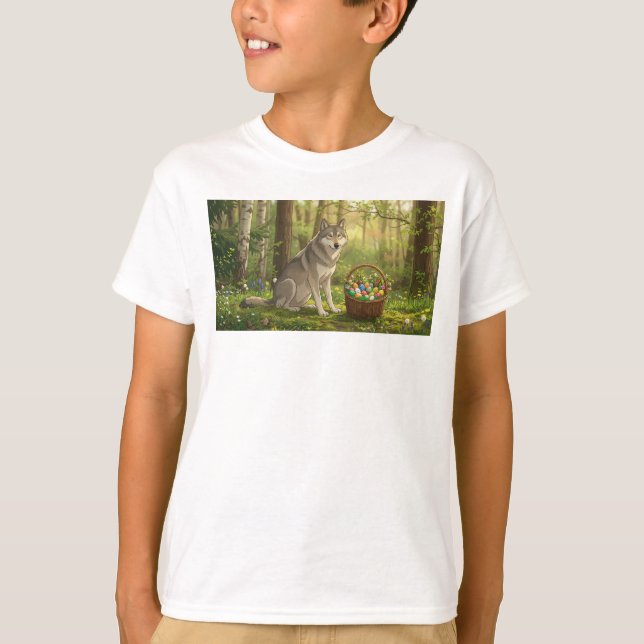 Camiseta Lobo da Páscoa (Frente)