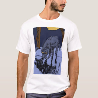 Camiseta lobo da sombra e lobo do sol