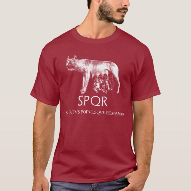 Camiseta Lobo de Capitoline (Frente)