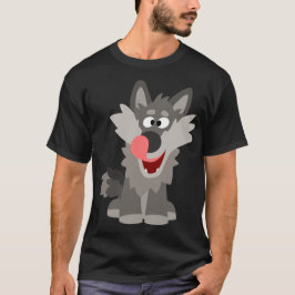 Camiseta Lobo de Cartoon Bobo Bonito