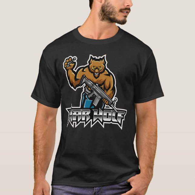 Camiseta Lobo de guerra (Frente)