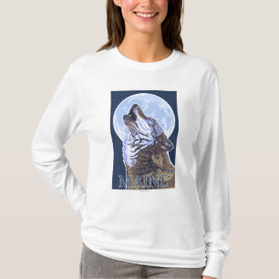 Camiseta Lobo de MaineHowling