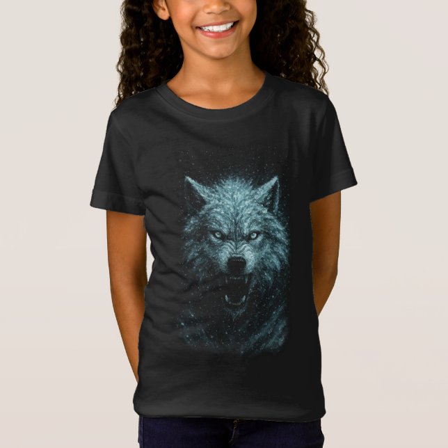 Camiseta Lobo de nieve (Frente)