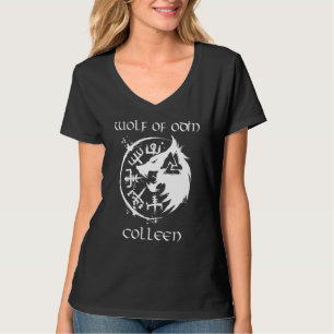 Camiseta Lobo De Odin Colleen Personalizado