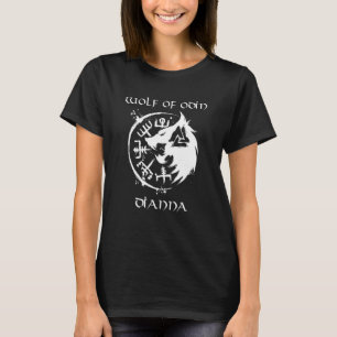 Camiseta Lobo De Odin Dianna Personalizado