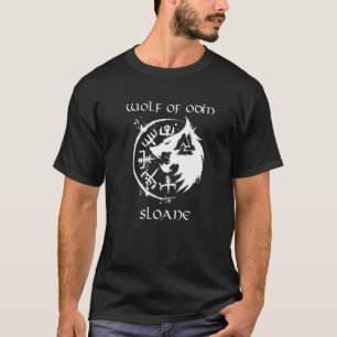 Camiseta Lobo De Odin Sloane Personalizado