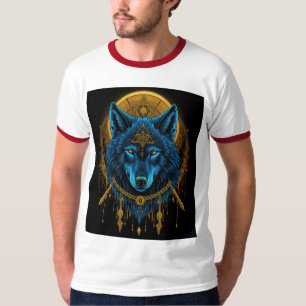 Camiseta Lobo dourado