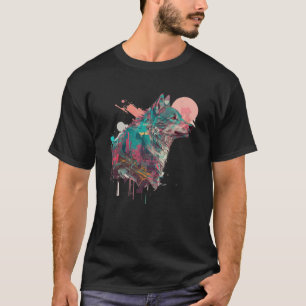 Camiseta Lobo e Lobos Homens Mulheres Crianças 20