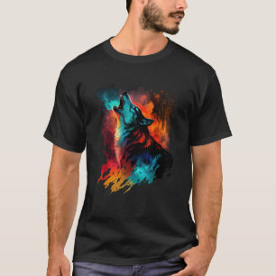 Camiseta Lobo e Lobos Homens Mulheres Crianças 42