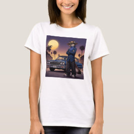 Camiseta Lobo E Lowrider