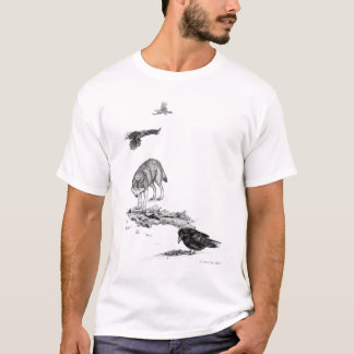 Camiseta Lobo e t-shirt dos corvos