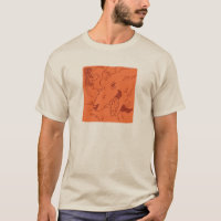 lobo em vermelho