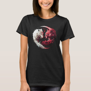 Camiseta Lobo Espírito Animal Fantasia Sombra Luz