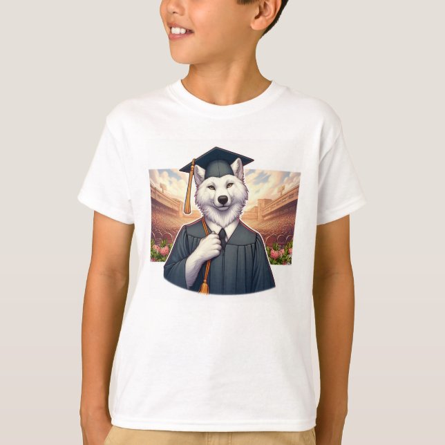 Camiseta Lobo Graduado (Frente)