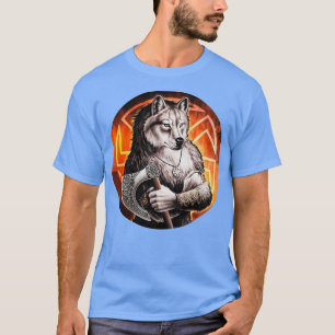 Camiseta Lobo Kolovrat Com Ax