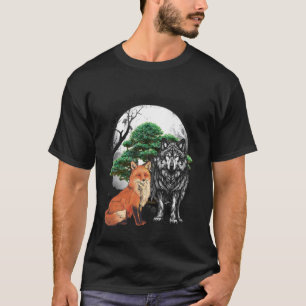 Camiseta Lobo Lobos Raposa Raposas Animais Selvagens Animai