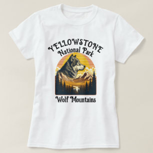 Camiseta Lobo Majestoso de Yellowstone