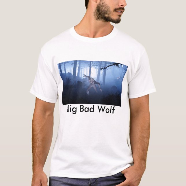 Camiseta Lobo mau grande (Frente)