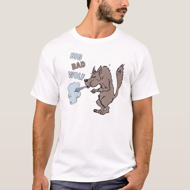 Camiseta Lobo mau grande (Frente)